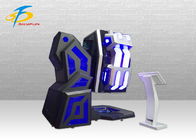 Theme Park Virtual Reality Equipment / Blue And Red 360 VR Chair
