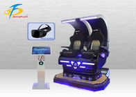 9D 2 Seats Godzilla Virtual Reality Cinema With 360 Rotation Motion Platform