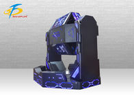 Blue 9D VR Simulator Game Machine Adult Roller Coaster Space Dynamic Platform
