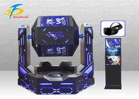 Black 1080 Degree Iron Warrior 9D Vr Machine With 22'' Touch Screen