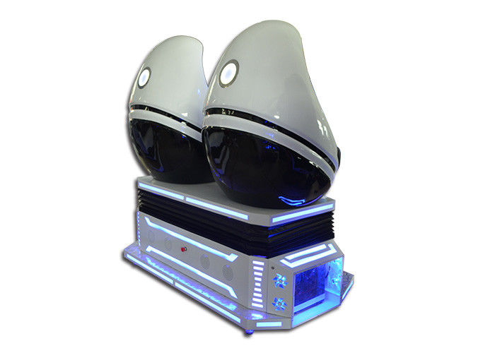 Double Seat VR Egg Cinema Simulator Game Machine With Deepoon E3 Glasses
