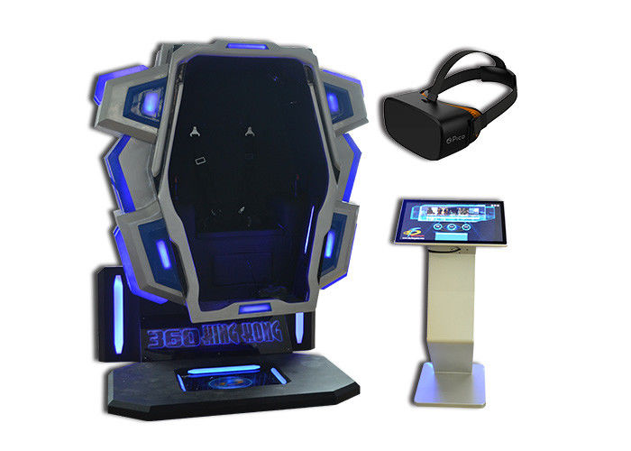 Virtual Reality 360 Degree 9D VR Cinema Simulator , Single Seats 9D VR Chair