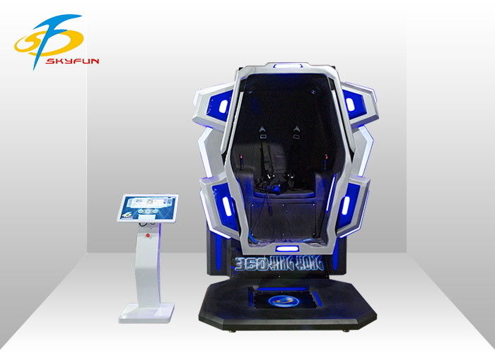 360 Kingkong Single Seat 9D Virtual Reality Simulator With 22 Inch Touch Screen