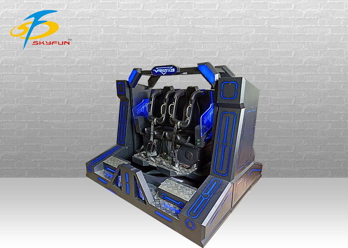9d VR Roller Coaster Simulator Amusement Ride Machine With 360 Degrees Rotation