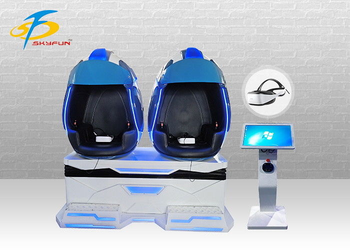 Skyfun 9D Virtual Reality Egg Chair With 91 Games For Club And Airport