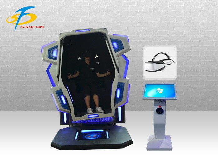Ausement Ride Game 360 Degree VR Simulator / 9D Virtual Reality Cinema