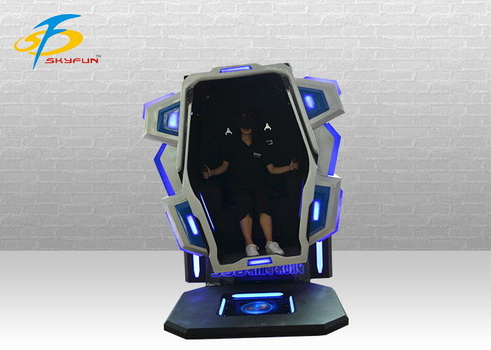 Iron And Fiberglass Material Amazing 360 Degree VR With 42 Inch Touch Screen