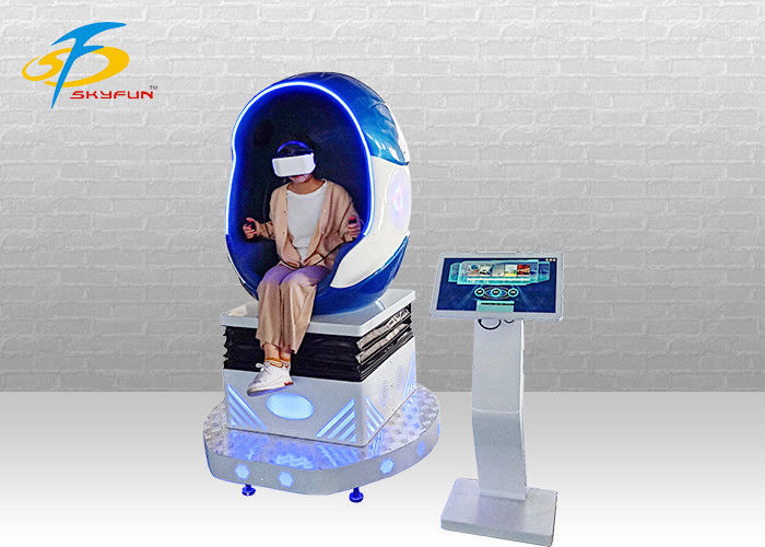 Entertainment VR Motorbike Simulator With Deepoon E3 / Pico Glasses , 9D Virtual Reality Egg