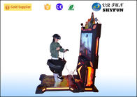 Adult / Kids 9D VR Shooting Game Machine , Arcade Games Horse Riding Simulator