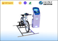 Amusement Center Virtual Reality Bike / Sporting 9D VR Bicycle With Cool Game