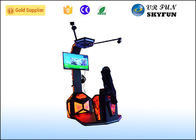 9D Shooting Equipment Battle Virtual Reality Gun Simulator For Young CE Approved