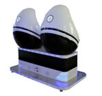 Blue Or Black 2 Seats Fiberglass Stable 9D VR Simulator / 9D Virtual Reality Cinema