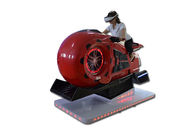 Blue &amp; Red Motorbike VR Driving Simulator / 9D Virtual Reality Game Machine