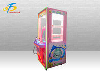 Pink And Blue Coin Operated VR Gift Game Machine With VR Headsets