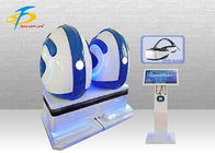 Fantastic Blue &amp; White Virtual Reality Simulator Game Machine 200 * 110 * 201cm