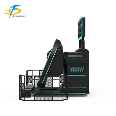 SKYFUN 360° Full-Rotation VR Motion Simulator Ride | Immersive Virtual Reality Chair with Dynamic Platform, AR/VR Game Content, 4K Headset, Motion Tracking, Haptic Feedback, and Multiplayer Support