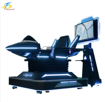 SKYFUN Premium 9D VR Flight Simulator offers a highly immersive and realistic flying experience. Fully customizable, built with superior quality, perfect for entertainment and training.