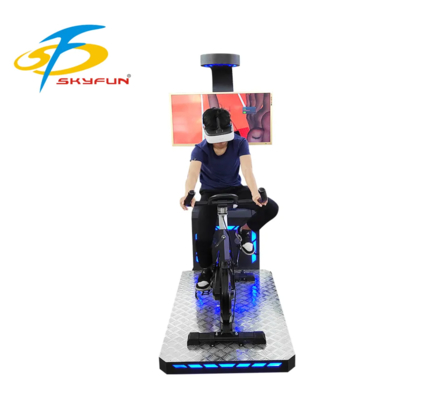 Riding Simulator VR Fitness Equipment | VR Bicycle Simulator | China VR Bicycle Manufacturer SKYFUN”