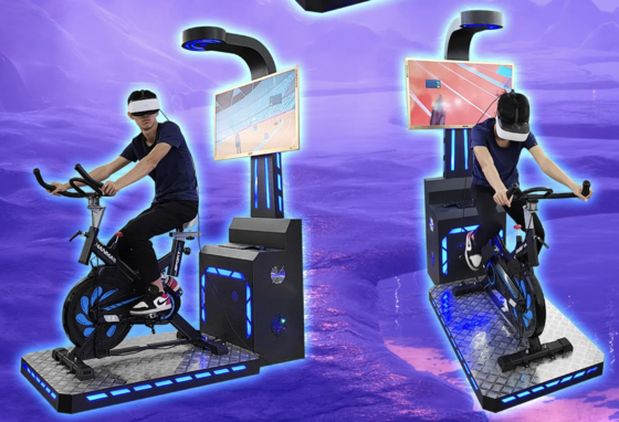 Riding Simulator VR Fitness Equipment | VR Bicycle Simulator | China VR Bicycle Manufacturer SKYFUN”