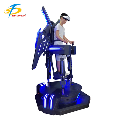 VR Flight Simulator – Immersive 9D VR Flying Experience with Up-Down Vibration, Interactive Controls, and LED Effects