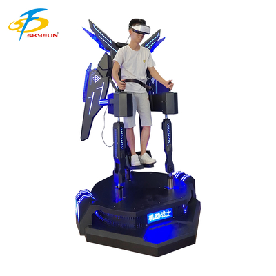 VR Flight Simulator – Immersive 9D VR Flying Experience with Up-Down Vibration, Interactive Controls, and LED Effects