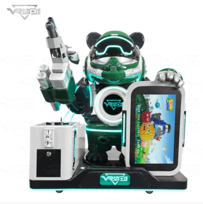 VR Panda Soldier – Cutting-Edge Interactive VR Shooting Machine with 7 Games, Toy Dispenser, Multi-Payment Support & Customizable Panda Design for Arcades