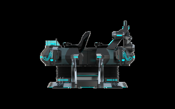 Customized FUN UFO 5 Seat VR Cinema Simulator | Multi-Player 9D VR Motion Ride with DPVR Glasses, 32-Inch Monitor, Reliable Sempre Wire Loop & Large Motion System – SKYFUN