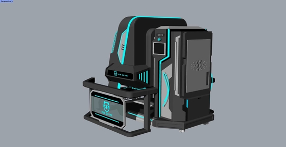 Fun Rotating Star 2 Seat VR Simulator | 360° Infinite Rotation, Compact Design, 20 Games with Special Effects, DPVR E3S Glasses & 32-Inch Monitor – SKYFUN Manufacturer