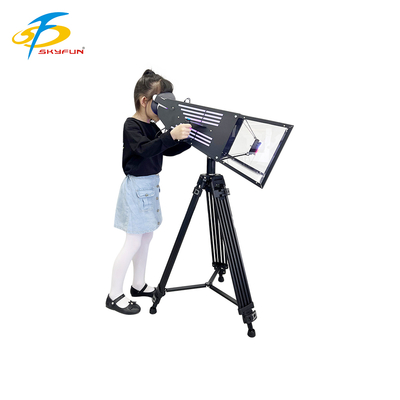 VR Crossing Bin 1 Seat VR Cinema SF-A07 | Portable High-Grade Case, Long-Lasting Battery, All-in-One VR Headset, Camera-Grade Stability, 11 Games – SKYFUN Manufacturer