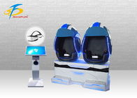 Dynamic Virtual Reality Seat 2 Seat VR Egg Cinema With 2 Types Of Touch Screen