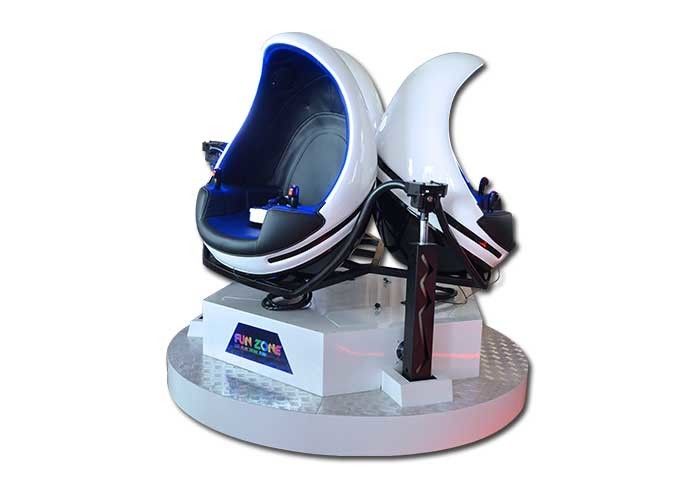 360 Degree Rotation VR Egg Chair With Special Effects For Theme Park