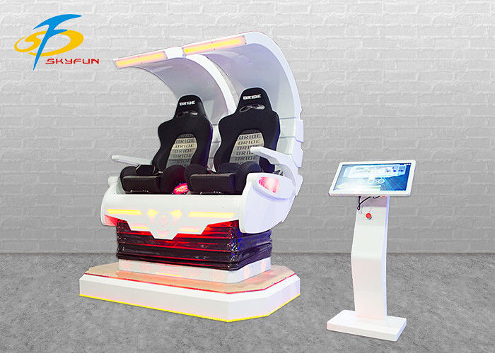 3KW Godzilla Virtual Reality Cinema , Monster Shape 2 Seats 9D VR Simulator Ride