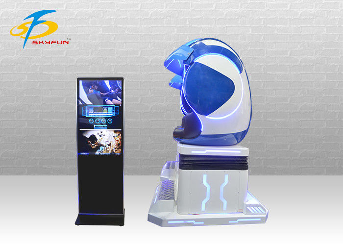 Entertainment Sparata Warrior 9D VR Egg Machine Simulator With Double Seats