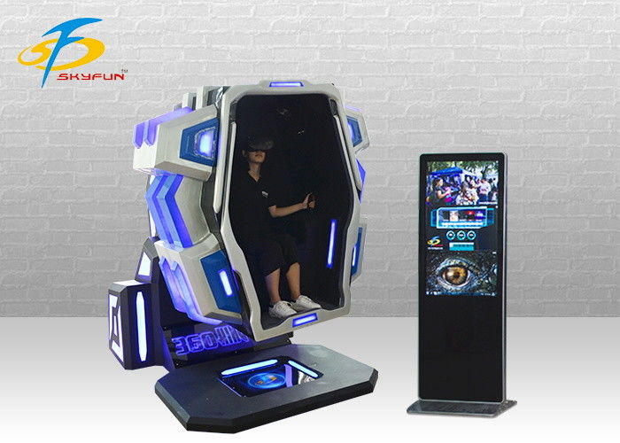 Red &amp; Blue 360 Degree Virtual Reality Machine With 4 Games And 9 Movies