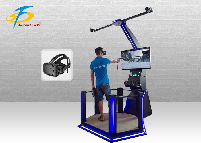 Small HTC Interactive VR Game Machine / Virtual Reality Gaming Equipment