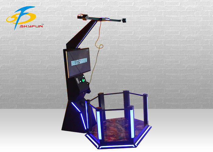 Shooting Game Mini HTC Standing Platform 9D VR Simulator Support Coin System