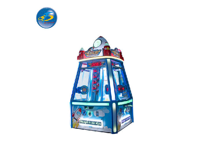 Skyfun Coin Operated Lottery Game Machine Rushing Into Sky Arcade Games Machines