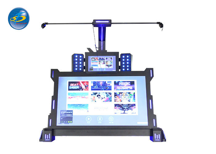 Metal Material 1 Player 9D VR Simulator MR Music Game Machine For Supermarket