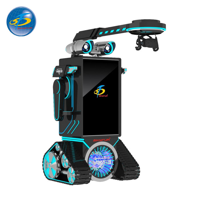 Automatic Vr Robot Type Automatic VR Game Machine With 50'' Touch Screen Console Display