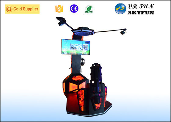 Long Gatling Gun Simulator , Virtual Reality Machine With 42 Inch Display Screen