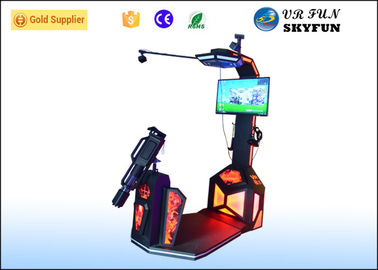 Game Center Immersive VR Shooting Simulator /  9D Shooting Machine With Space Location