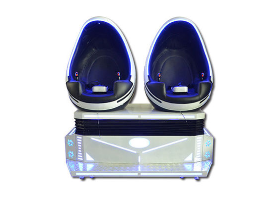 9D Virtual Reality Simulator VR Egg Chair For Game Center / Commercial Street