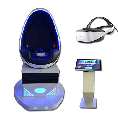 Popular Single Seat 9D Egg VR Cinema Pod With 360 Rotation 2kw