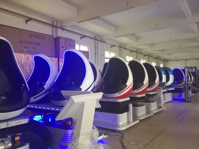 100% Profit 9D Egg VR Cinema Game Machine With Oculus Rift / Double Seats